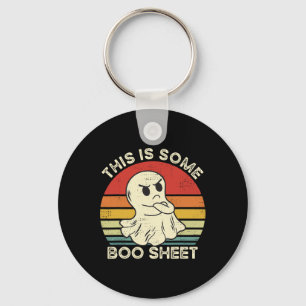 Chaveiro Este É Um Fantasma De Boas Folhas, Retro Halloween