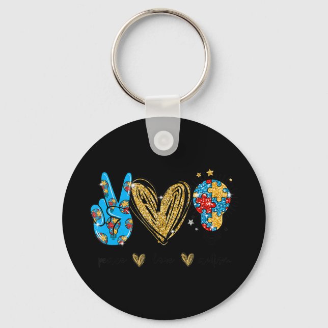 Chaveiro Este Especial é a ideia perfeita para o Autismo A (Frente)