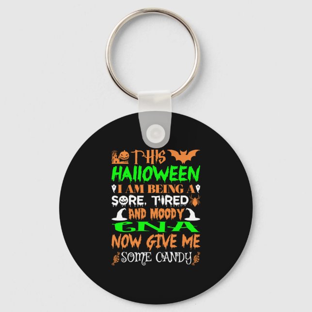 Chaveiro Este Halloween Candy Moody Cna (Frente)