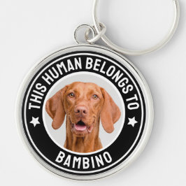 Chaveiro Este Humano Pertence Ao Nome Foto Personalizada de