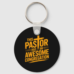 Chaveiro Este Pastor Tem Uma Congregação Cristã Incrível 