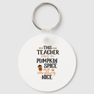 Chaveiro Este Professor Funciona Com Especiarias De Pumpkin