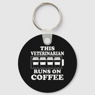 Chaveiro Este Veterinário Funciona No Café Graphic Funny Qu