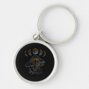 Chaveiro Estética Goblincore Academia Cottagecore Cogumelo