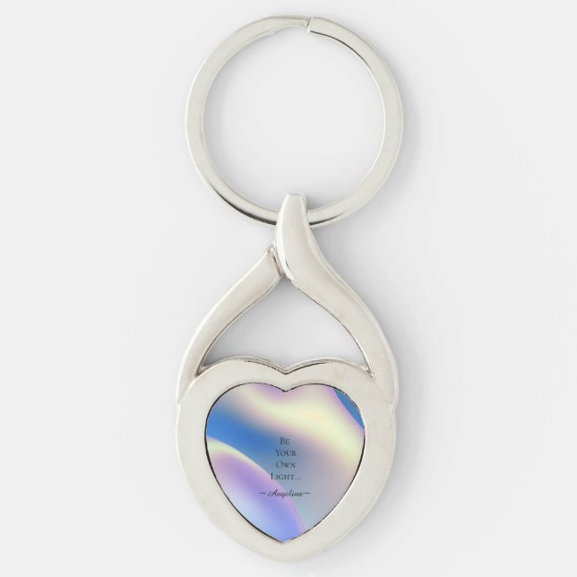 Chaveiro Estética holográfica (Frente)