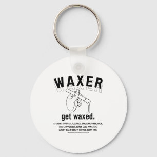 Chaveiro Estheticista brasileira Waxing - Mulher-chefe de c