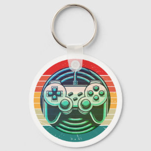 Chaveiro Estilo Arcade Retro Gamer
