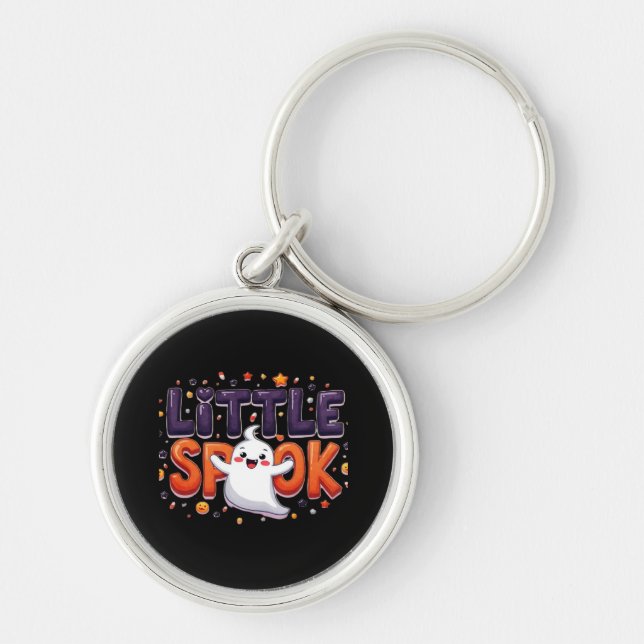 Chaveiro Estilo criativo do Dia das Bruxas Bonito de Spook (Frente)