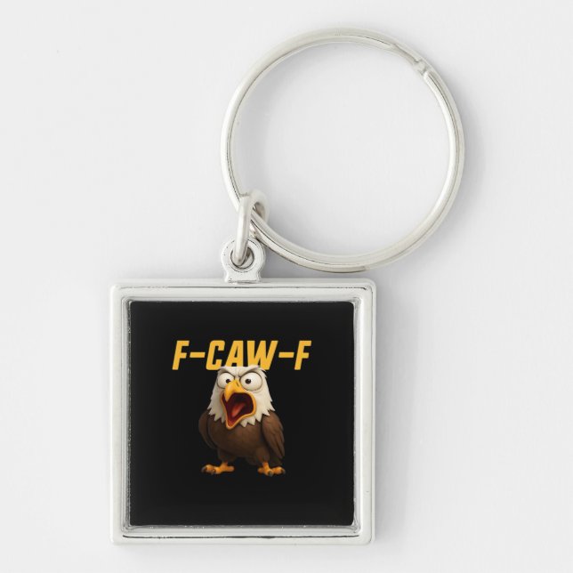 Chaveiro Estilo Criativo F-Caw-F Engraçado F-Caw-F Gear (Frente)