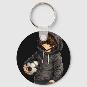 Chaveiro Estilo de capuz Rock On Futebol Péll