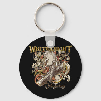 Chaveiro Estilo de Carnaval White Knight (Versão Dourada)