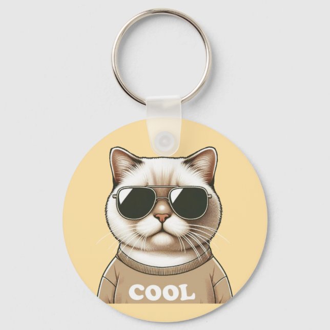 Chaveiro Estilo de gato (Frente)