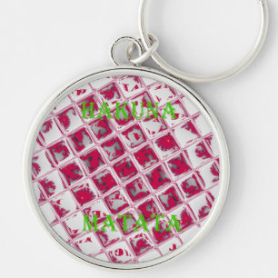 Chaveiro Estilo de Matata Red Hakuna