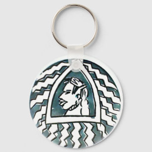 Chaveiro Estilo de Triângulo Azul de Hakuna Matata.png