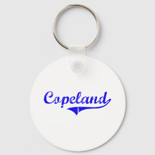 Chaveiro Estilo do clássico do sobrenome de Copeland