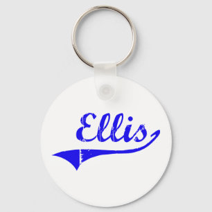 Chaveiro Estilo do clássico do sobrenome de Ellis