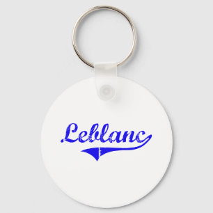 Chaveiro Estilo do clássico do sobrenome de Leblanc