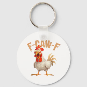 Chaveiro Estilo Estético Clássico F-Caw-F