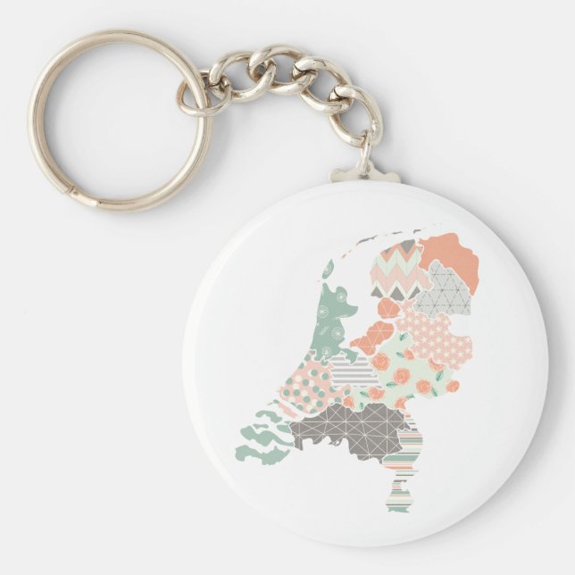 Chaveiro Estilo Geométrico de Correspondência da Província  (Frente)