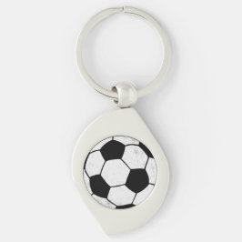 Chaveiro Estilo Gráfico Estético de Campo de Futebol Old Sc