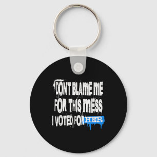 Chaveiro Estilo Grunge Design-dont Culpa-Me Por Esta Mess G