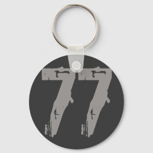 Chaveiro Estilo Registrado Número 77