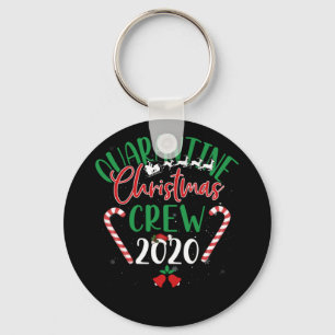 Chaveiro Estilo Verde Vermelho da Tripulação de Natal 2020