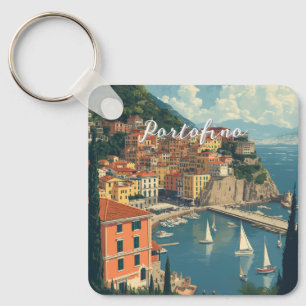 Chaveiro Estilo Vintage Portofino Genova Itália