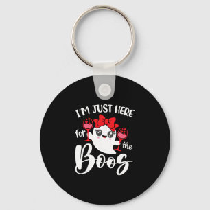 Chaveiro Estou Aqui Apenas Para Os Vaias Halloween Mulheres