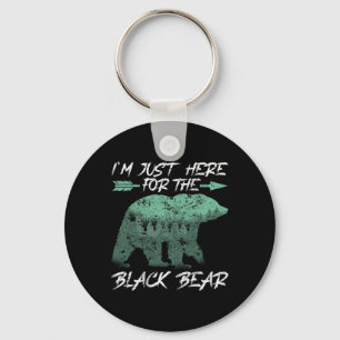 Chaveiro Estou aqui para a caça ao Arco do Urso Negro