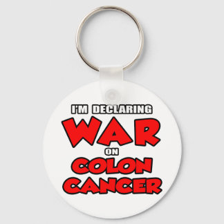 Chaveiro Estou Declarando guerra no Cancer Colon