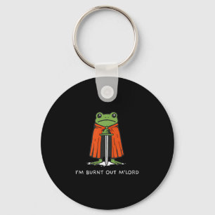 Chaveiro Estou Esgotado Mlord Funny Knight Frog Meme Menino