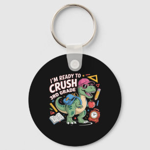 Chaveiro Estou Pronto Para Detonar a 3ª Série Dinossauro Ck