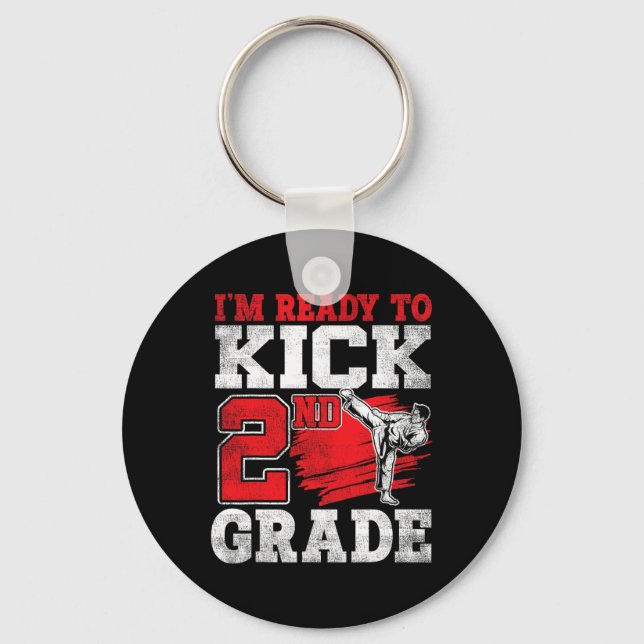 Chaveiro Estou pronto para fazer segundo de Karate Ck na es (Frente)