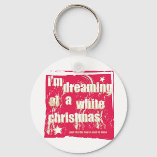 Chaveiro Estou sonhando com um Natal branco