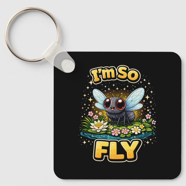 Chaveiro Estou Tão Fly (Frente)