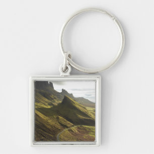 Chaveiro Estrada ascendente The Quiraing, Ilha de Skye,