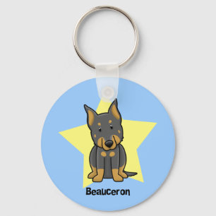 Chaveiro Estrela Beauceron de Kawaii