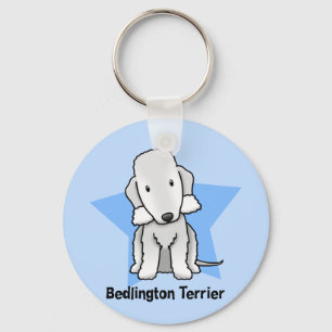 Chaveiro Estrela Bedlington Terrier de Kawaii
