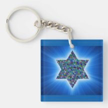 Estrela de David com Gemstones