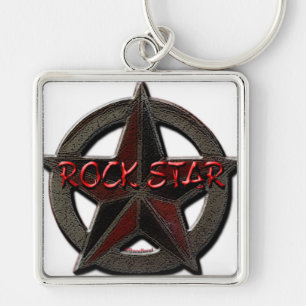 Chaveiro Estrela do rock