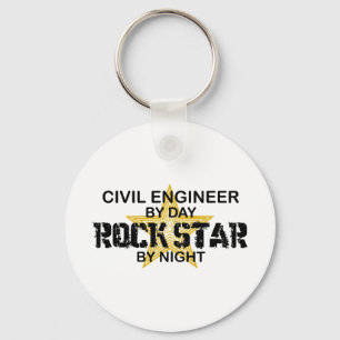 Chaveiro Estrela do rock do engenheiro civil