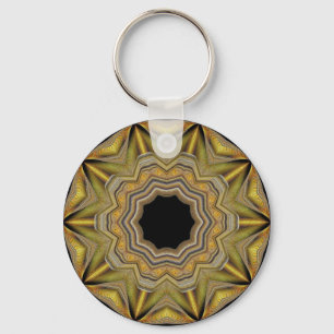 Chaveiro Estrela Dourado