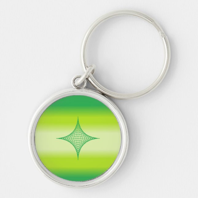 Chaveiro Estrela Verde (Frente)