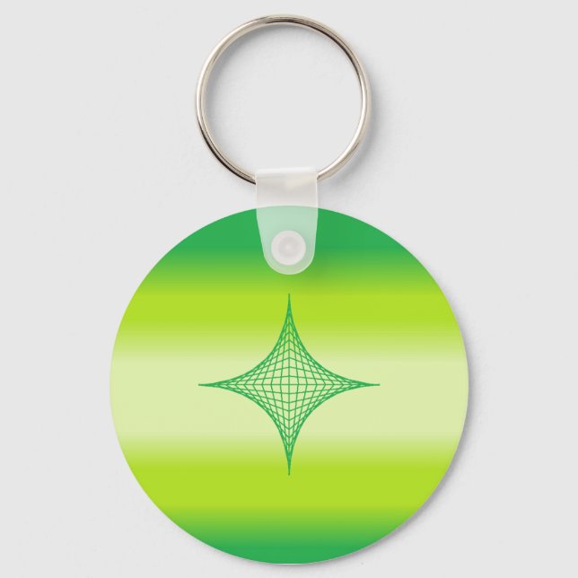 Chaveiro Estrela Verde (Frente)