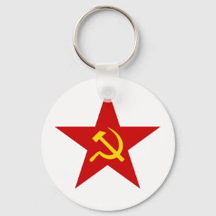 Chaveiro Estrela vermelha