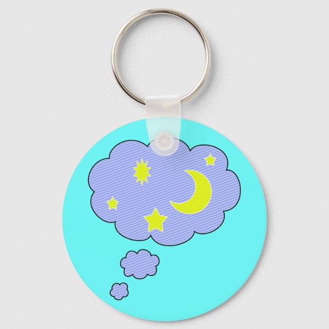 Chaveiro estrelas da lua (Frente)