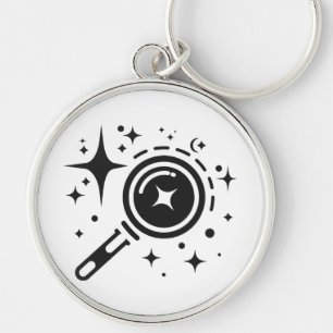 Chaveiro Estrelas emblem Sparkle AI, farol da era digital