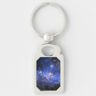 Chaveiro Estrelas Embrionárias Azul de Queda