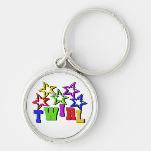 Chaveiro Estrelas Twirl